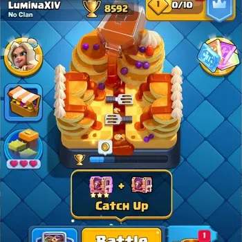 Clash Royale Starter Mobile |Trophy 8592|4 EVO Cards|2 Hero Card|255 Ge image 1