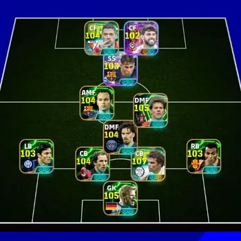 eFootball Accounts Legends & Iconic Players Mobile|PW3219|B.Time Rijkaard|Epic Pepe,Xabi
