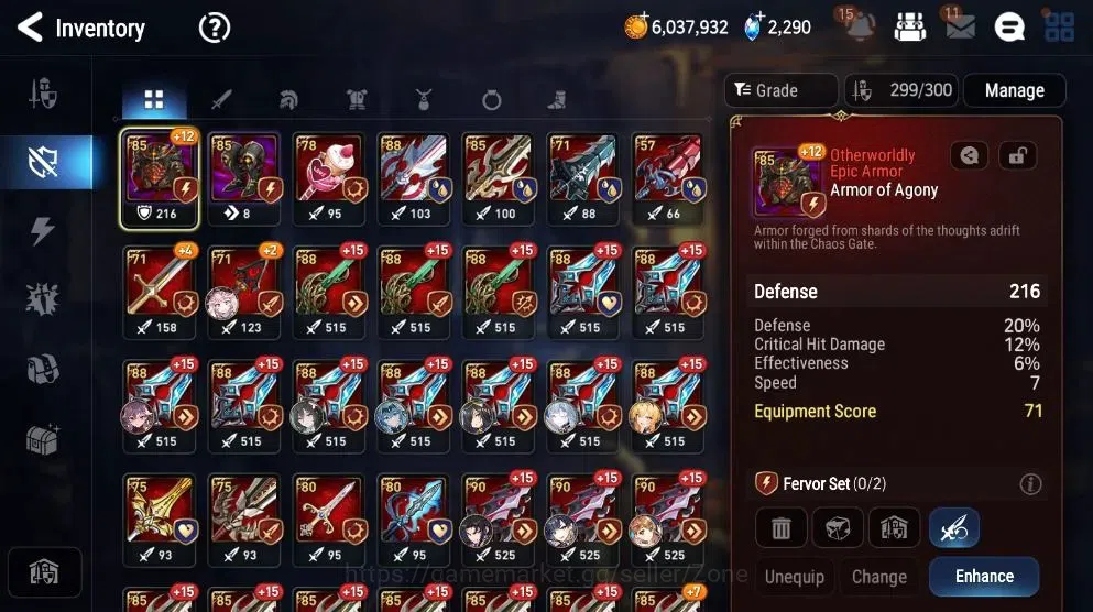 Epic Seven Accounts Global Unverif|21 ML (AVildred, FCecilia, R&L, Har image 8