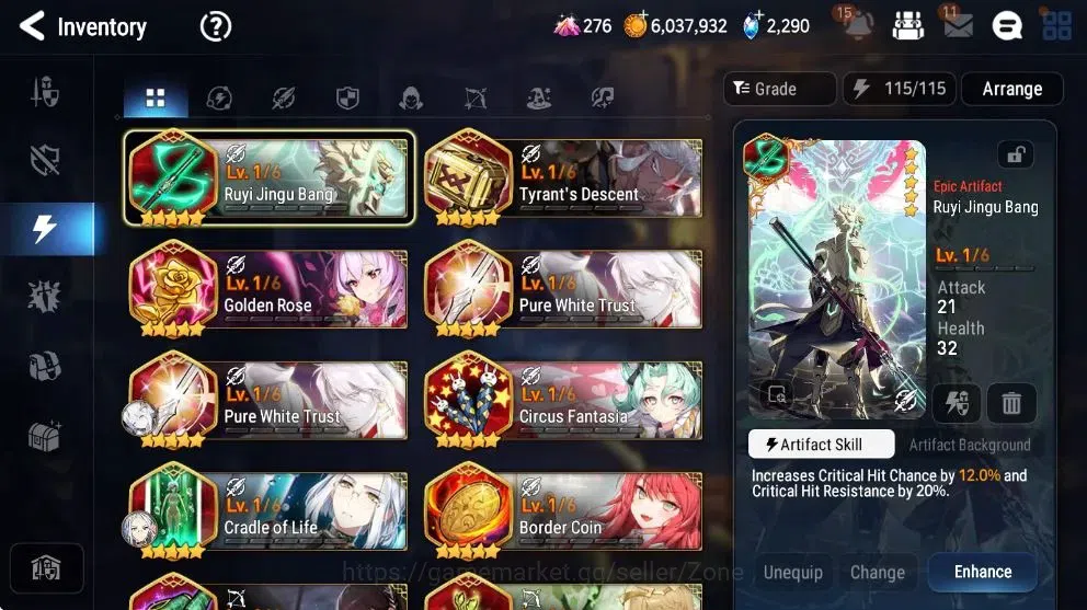 Epic Seven Accounts Global Unverif|21 ML (AVildred, FCecilia, R&L, Har image 9
