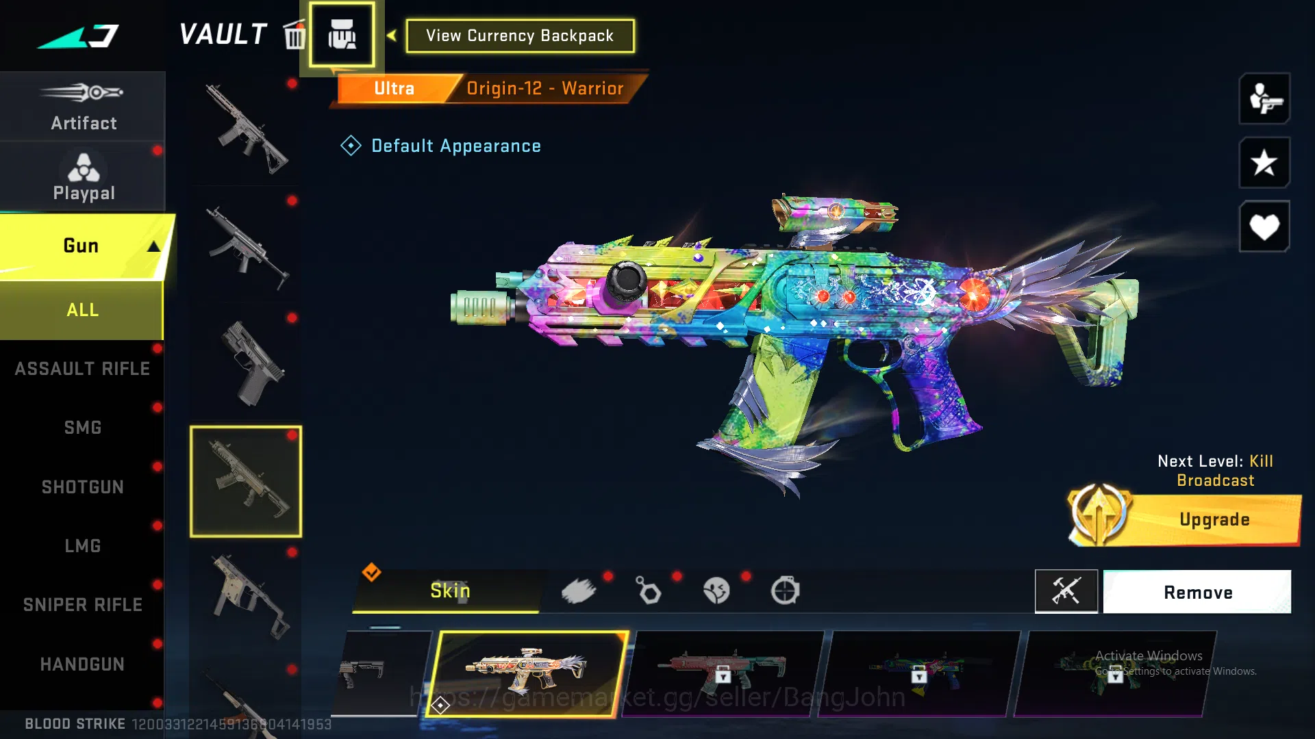 Blood Strike Accounts ASIA|COLLAB AK47 SCARED AXE RHITTA|ULTRA BUTTERFLY image 2