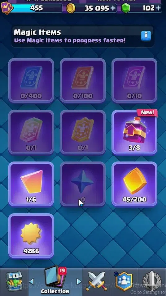 Clash Royale Accounts KTL 9|Trophy 3500|Card 57|Limited Skin|1 Hero 4 EV image 10