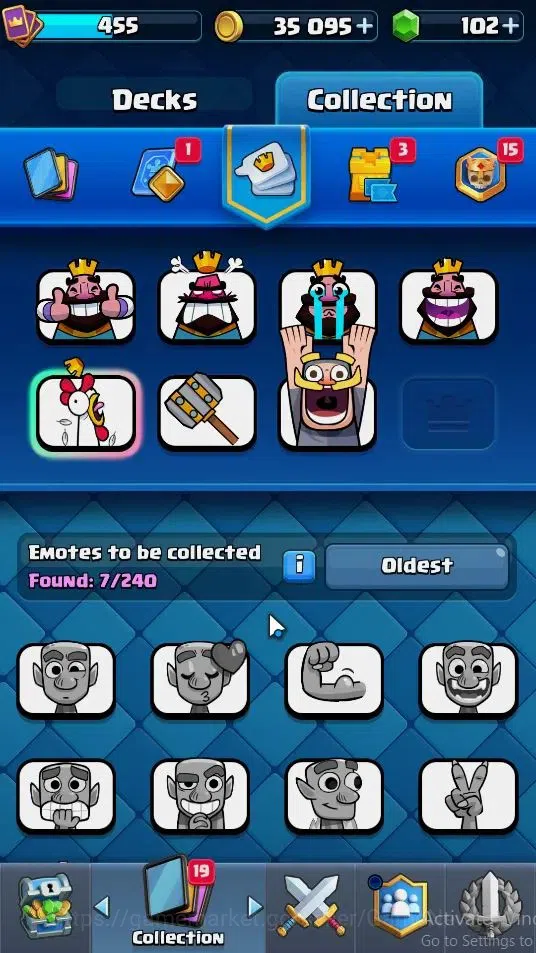 Clash Royale Accounts KTL 9|Trophy 3500|Card 57|Limited Skin|1 Hero 4 EV image 12
