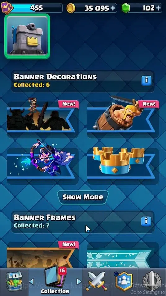 Clash Royale Accounts KTL 9|Trophy 3500|Card 57|Limited Skin|1 Hero 4 EV image 13