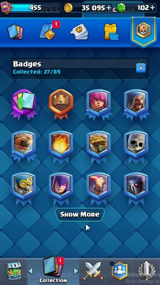 Clash Royale Accounts KTL 9|Trophy 3500|Card 57|Limited Skin|1 Hero 4 EV image 14