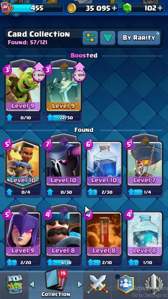 Clash Royale Accounts KTL 9|Trophy 3500|Card 57|Limited Skin|1 Hero 4 EV image 5