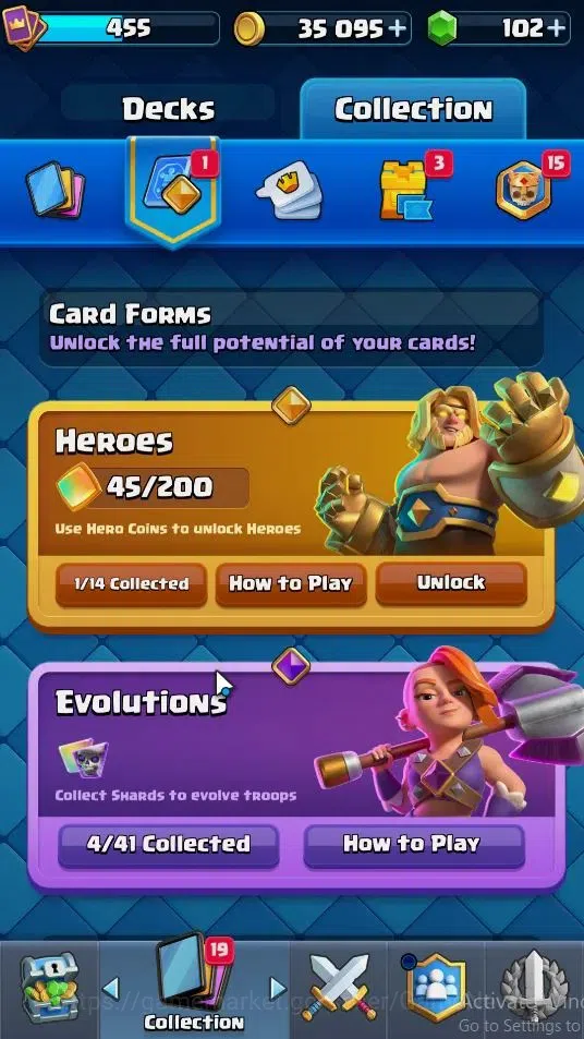 Clash Royale Accounts KTL 9|Trophy 3500|Card 57|Limited Skin|1 Hero 4 EV image 9