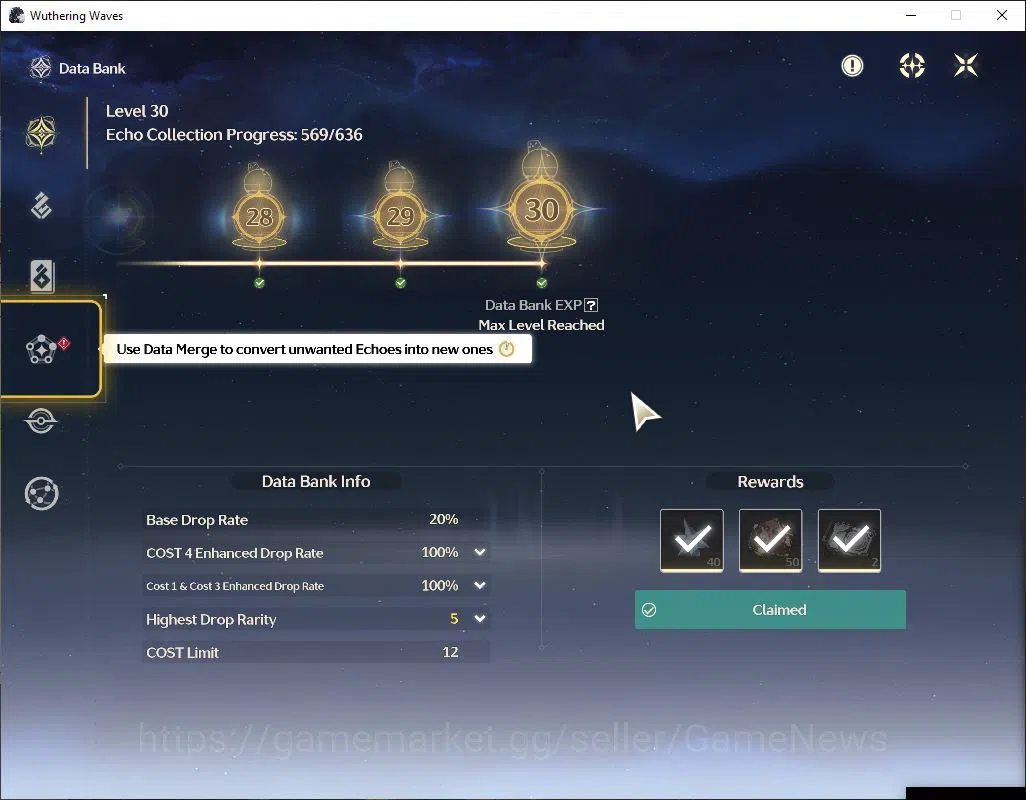 Wuthering Waves Accounts SEA | UL 48 | 1 Limited | Zani R5+Sign | MC Male | image 17