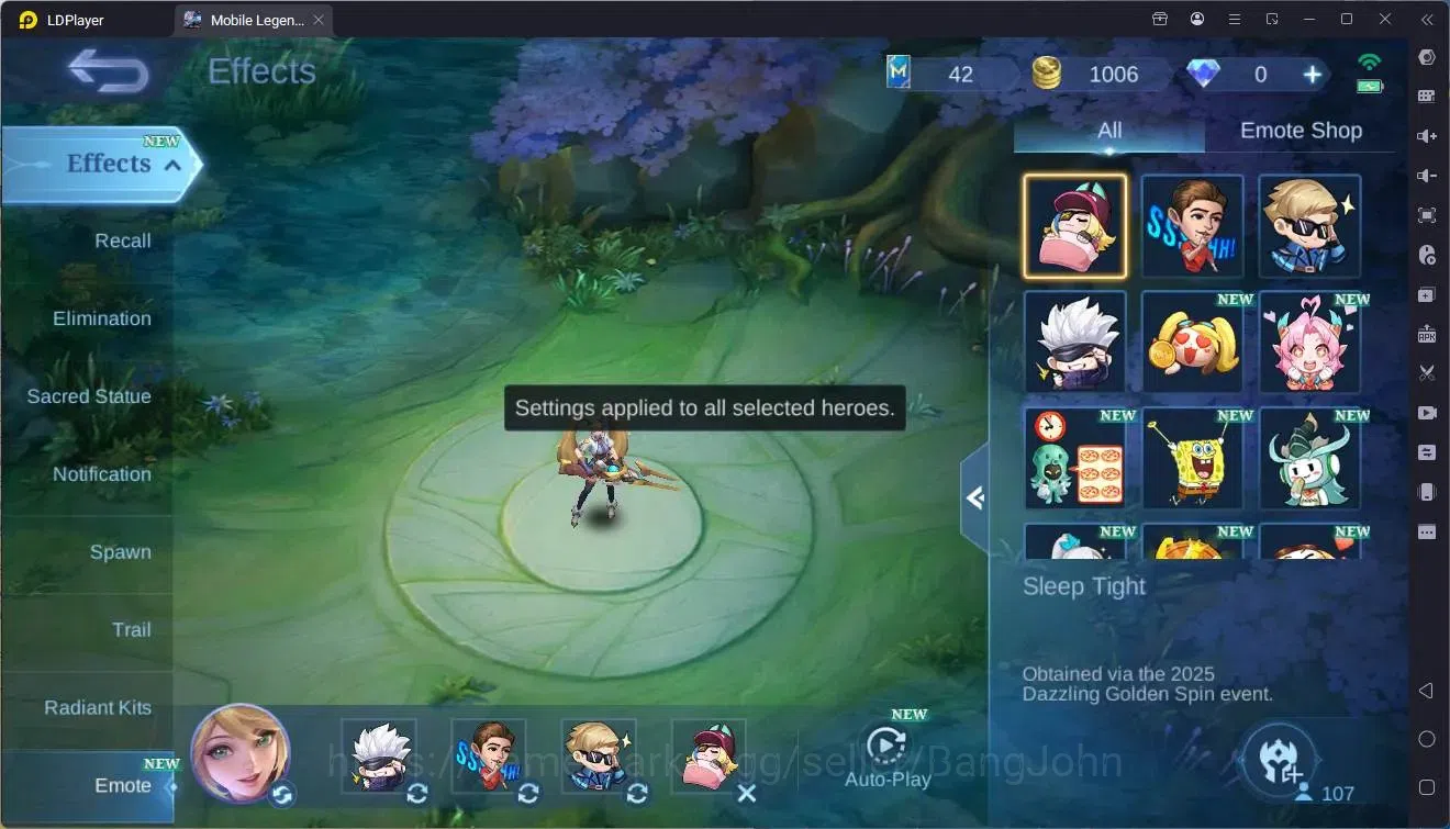 Mobile Legends: Bang Bang Accounts Global|Hero 107|Skin 149|Expert|CC Natalia|Luckybo image 19