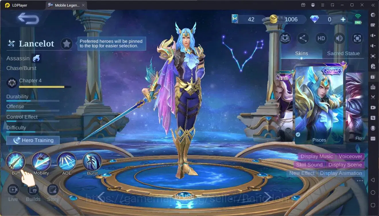 Mobile Legends: Bang Bang Accounts Global|Hero 107|Skin 149|Expert|CC Natalia|Luckybo image 2