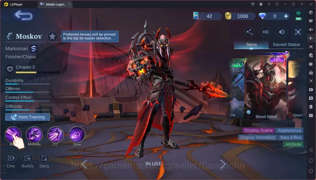 Mobile Legends: Bang Bang Accounts Global|Hero 107|Skin 149|Expert|CC Natalia|Luckybo image 3