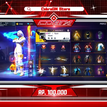 Free Fire Accounts Akun Free Fire Vault 194 | Midnight | Bandit | Kakashi | Endless Black | Rampage | Sg Mamba