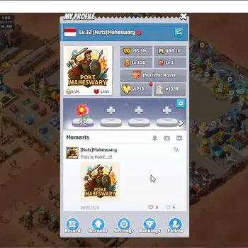 Last War: Survival Accounts Sv 1324|Power 195M|HQ 32|VIP 13|Gold Bricks 20K|Gorilla Lv39|Drone