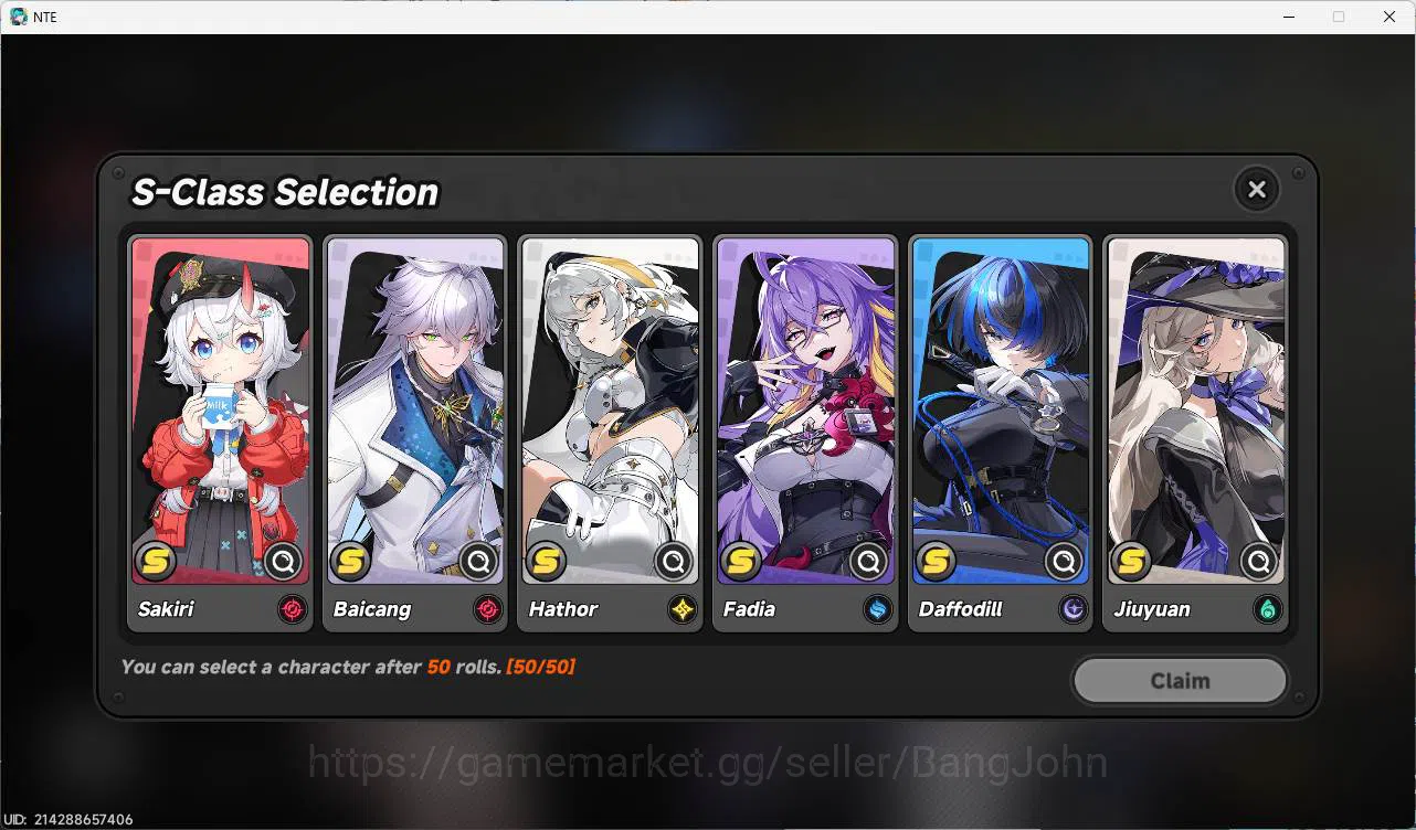 Neverness to Everness Accounts SEA| starter LVL 3, Nanaly, S char ready to roll i image 9