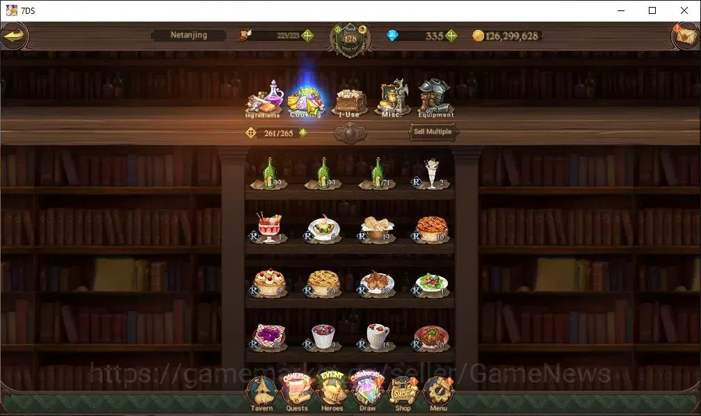 The Seven Deadly Sins: Grand Cross Accounts Asia|7,3M CC|335Dm+100 LS|7 LR+12 UR+Many Collab|C image 19