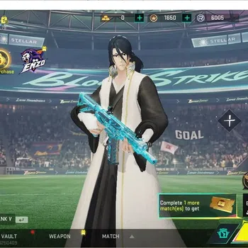 Blood Strike Collab Skin ASIA|Collab BLEACH Byakuya Kuchiki|ULTRA ETHAN-Rai image 1