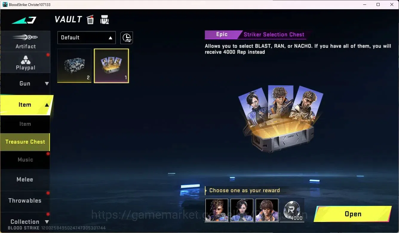 Blood Strike Accounts ASIA | ULTRA: AR97 Bit Strike | 1 LEGENDARY GUN |  image 5