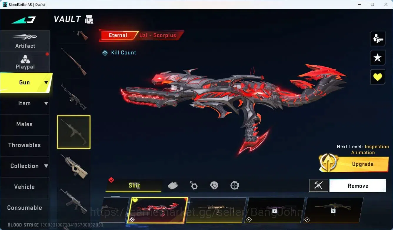 Blood Strike Accounts ASIA | 4 ETERNAL GUNS | 2 AOT GUNS| 1 AOT Stiker | image 7
