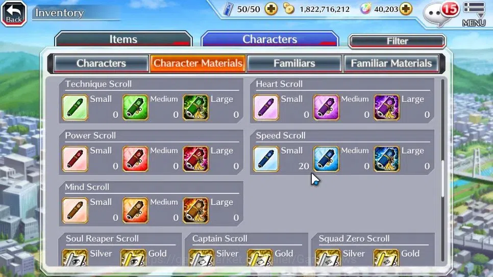 Bleach: Brave Souls Accounts High-End [GLOBAL]40K Orb|TYBW26 Gisele,10th Anniv Ichigo,SwimSuit26 Gisele,New Renewd 16