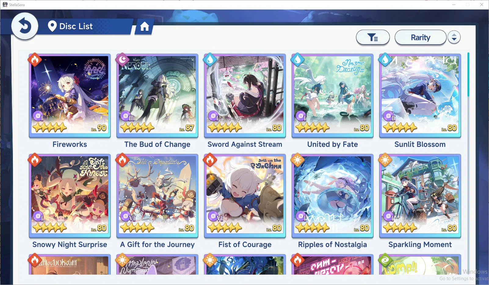 Stella Sora Accounts GLOBAL ENDGAME| 13 SSR 6 Limit (SnowLaruT2,FuyukaT image 3