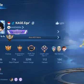 Honor of Kings Rare Skin Global | 112H 184S |LNY2026 Di Renjie| LNY2024 Ang image 1