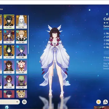 Genshin Impact Accounts Others ASIA|AR 55  5*CHAR + 19