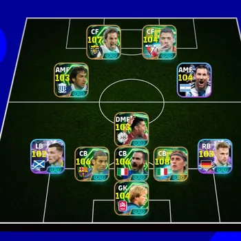 eFootball Accounts Legends & Iconic Players 7 MANAGER BOOSTER | COLECTIVE 3236+,DUO CB ITALIA x ALESANDRO DEL PIERO x