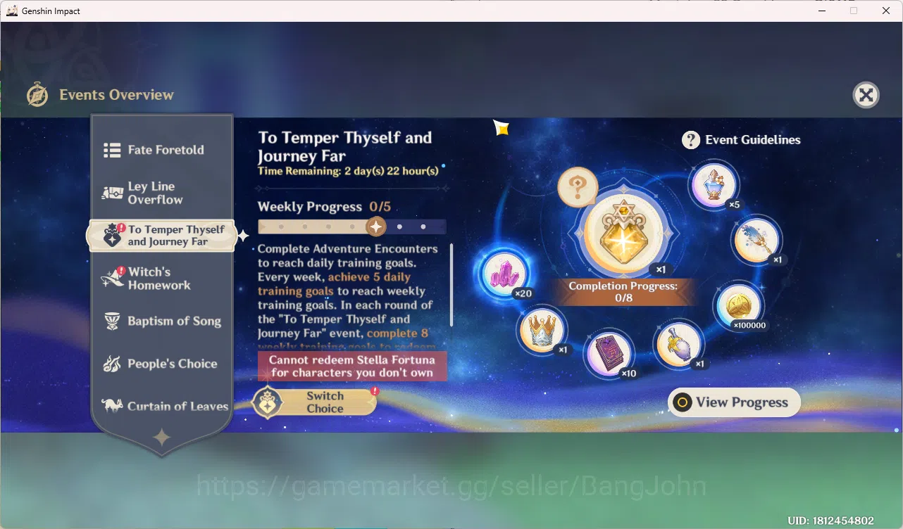 Genshin Impact Accounts Starter | ASIA | AR 18  Neuvillette | MC Male (Aet image 14