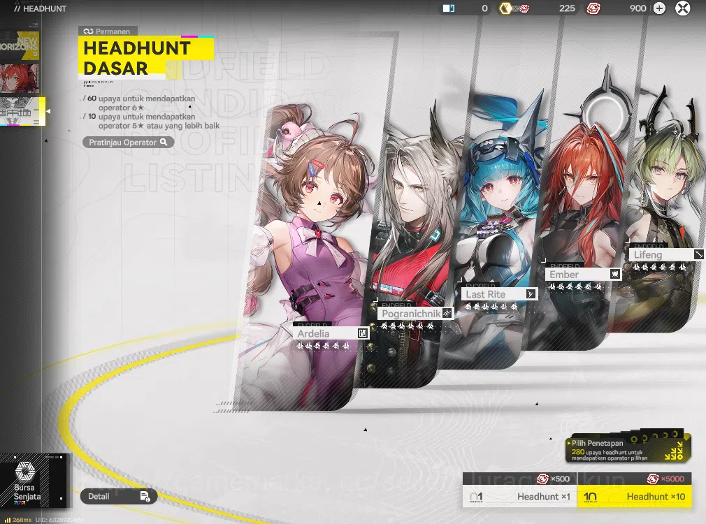 Arknights: Endfield Accounts NA/EU LVL 2 | Starter 1 Meta SSR (Pogranichnik) + 5 SR Character |Skip Tutorial|GrypLink 9