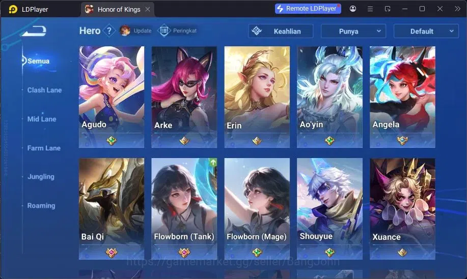 Honor of Kings Accounts Global | 112H 237S | 6 Legend, 3 LNY Di Renjie Yin image 12