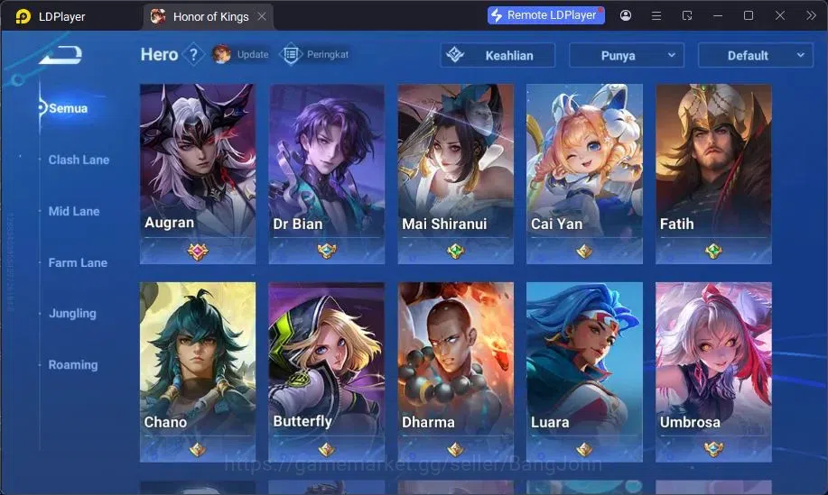 Honor of Kings Accounts Global | 112H 237S | 6 Legend, 3 LNY Di Renjie Yin image 13