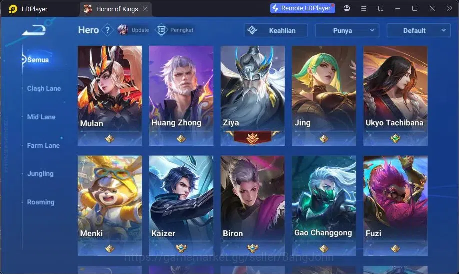 Honor of Kings Accounts Global | 112H 237S | 6 Legend, 3 LNY Di Renjie Yin image 16