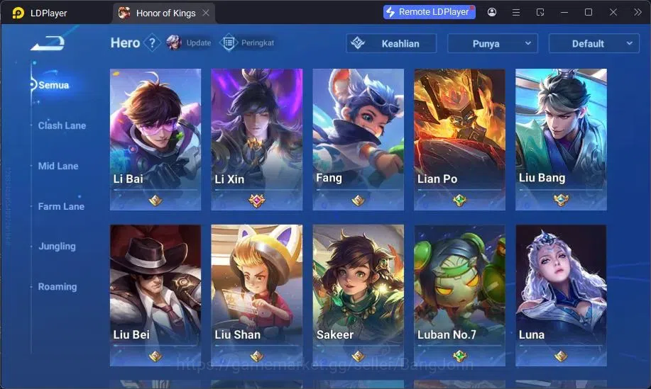 Honor of Kings Accounts Global | 112H 237S | 6 Legend, 3 LNY Di Renjie Yin image 17