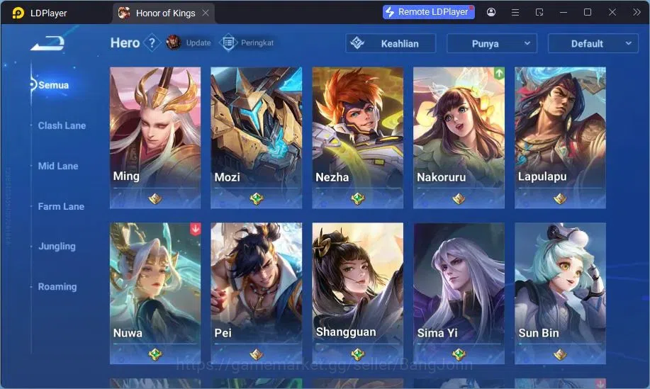 Honor of Kings Accounts Global | 112H 237S | 6 Legend, 3 LNY Di Renjie Yin image 19