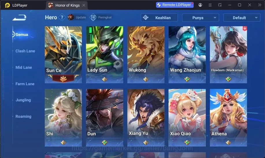 Honor of Kings Accounts Global | 112H 237S | 6 Legend, 3 LNY Di Renjie Yin image 20