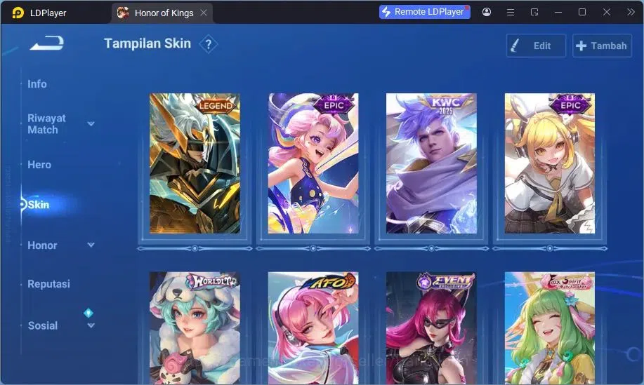 Honor of Kings Accounts Global | 112H 237S | 6 Legend, 3 LNY Di Renjie Yin image 5