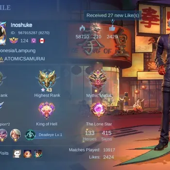 Mobile Legends: Bang Bang Accounts Collector Hero 133|Skin 415|Franco Legend|Gusion KoF,Lukas