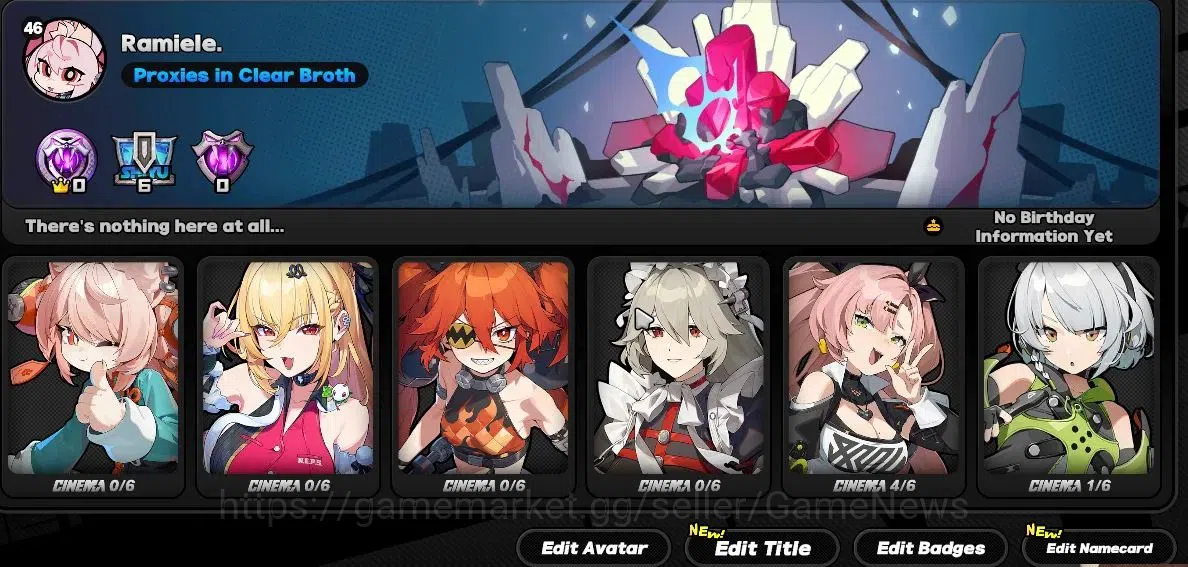 Zenless Zone Zero Accounts ASIA|IK 46|S1 Ch5|2 Limited [Cissia,Zhao]+3 STD[Ly image 4