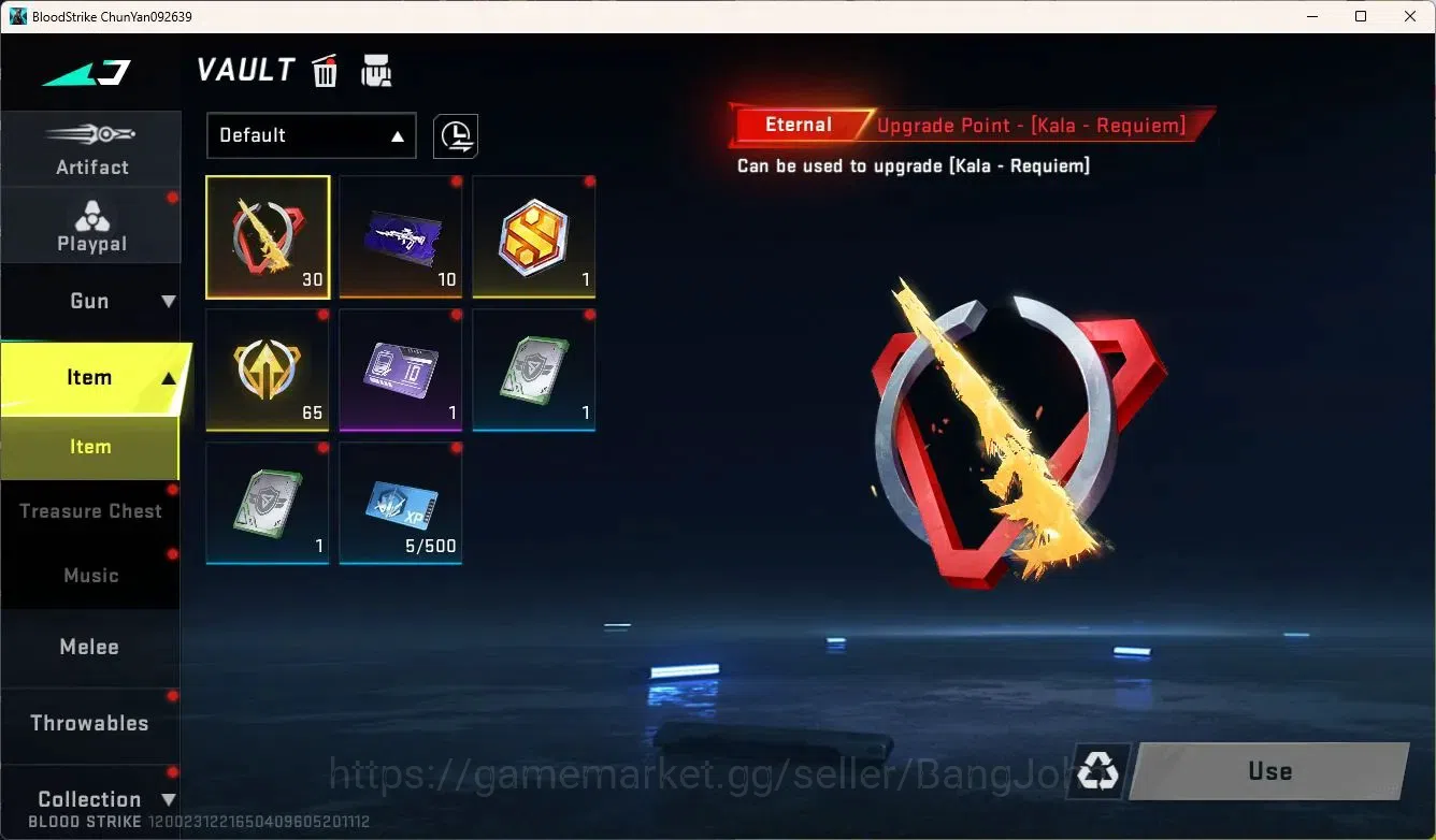 Blood Strike Accounts ASIA | Collab AK47 (7DS) | Ultra HANK|Collab Ethan image 4