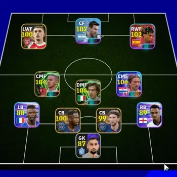eFootball Accounts Legends & Iconic Players Android|Epic Andrea Pirlo,Thiaho Alcantara,Paul Scholes,Andriy Shevchenko|4 Show