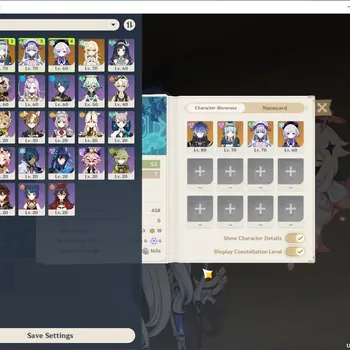 Genshin Impact Accounts Mid Game EU|AR 53|2 Limited + 2 (*5 Weapon)| Flins C1 & Ineffa | 2 Standard Mizuki,Qiqi | Female