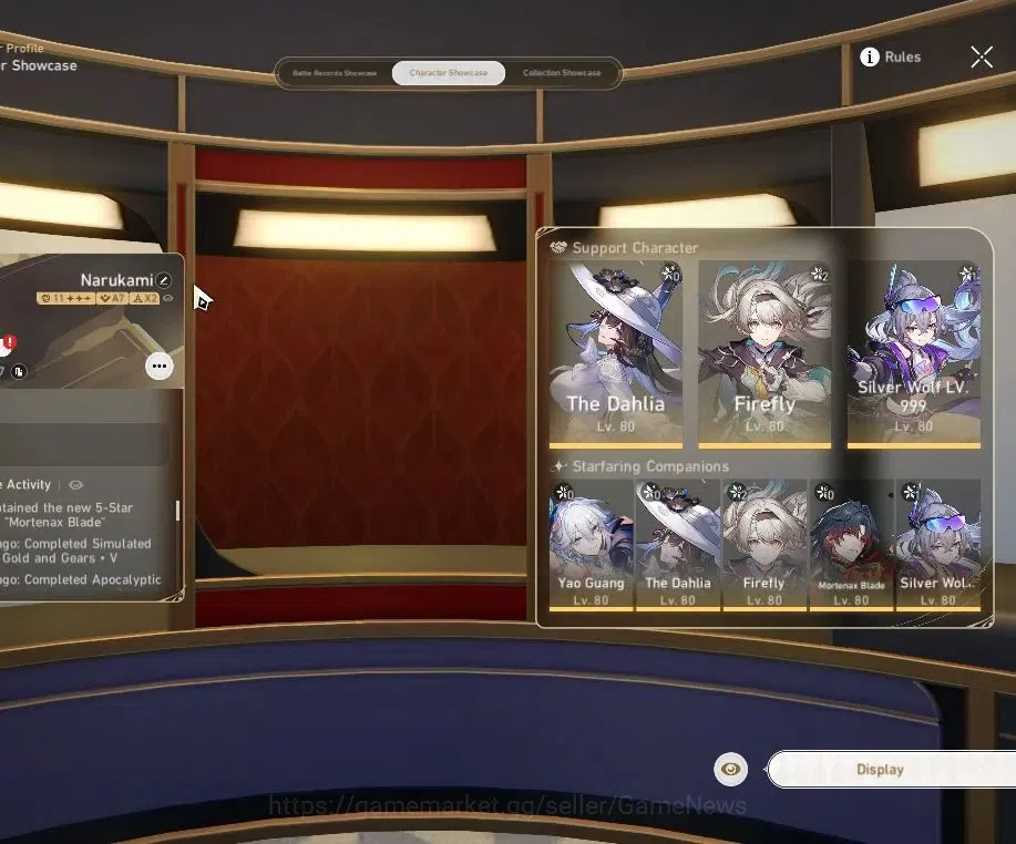 Honkai Star Rail Accounts Asia|TL 66|9 Limited|(Silver Wolf 999,Firefly,The  image 2