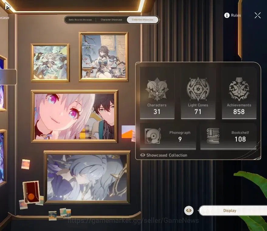 Honkai Star Rail Accounts Asia|TL 66|9 Limited|(Silver Wolf 999,Firefly,The  image 3