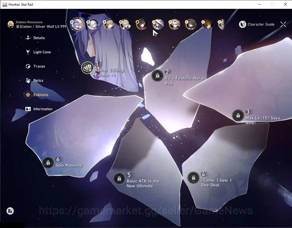 Honkai Star Rail Accounts Asia|TL 66|9 Limited|(Silver Wolf 999,Firefly,The  image 5