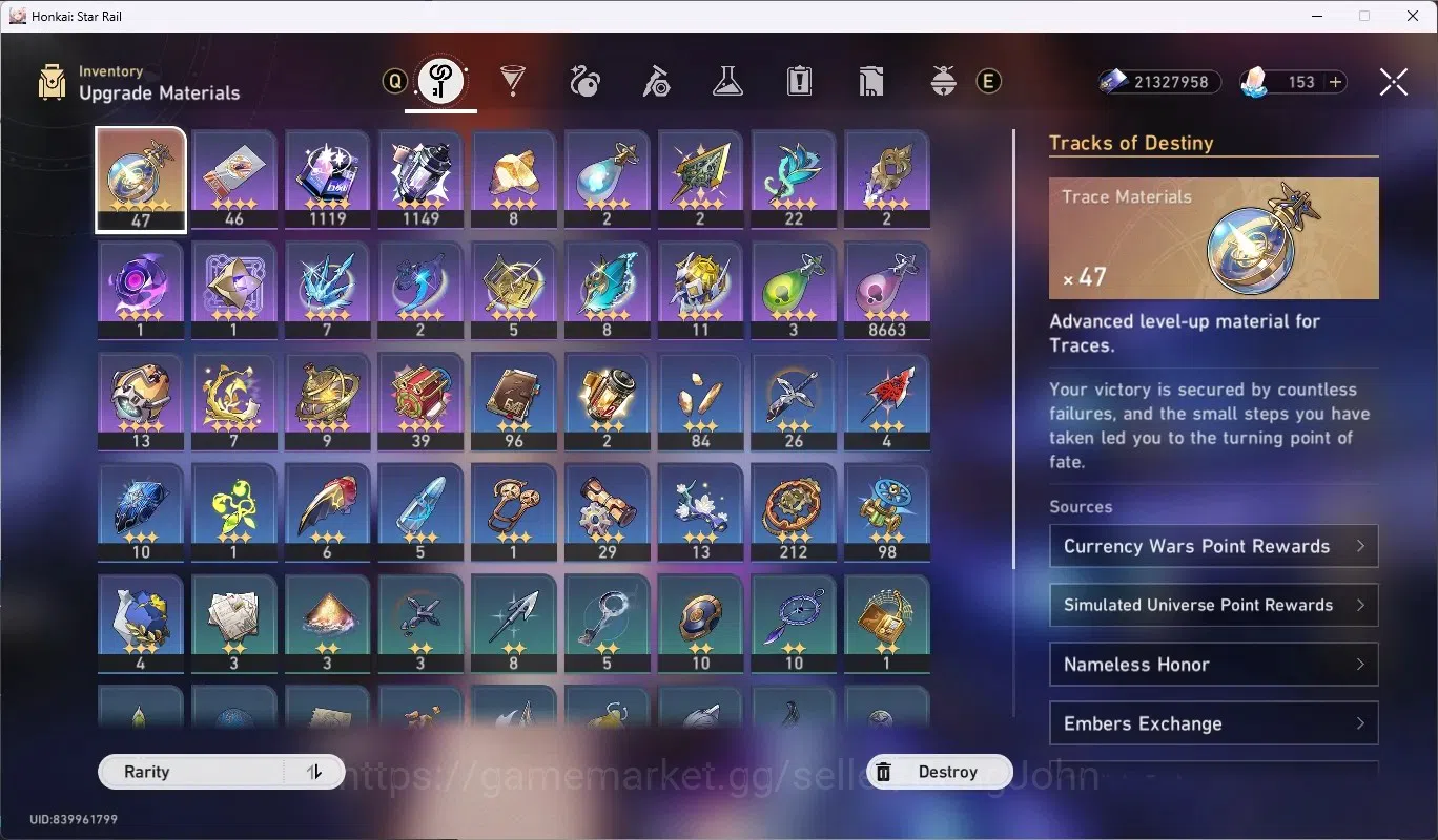 Honkai Star Rail Accounts ASIA|TL 40|15 Char Limited[SilverWolfLv.999+Sign], image 10