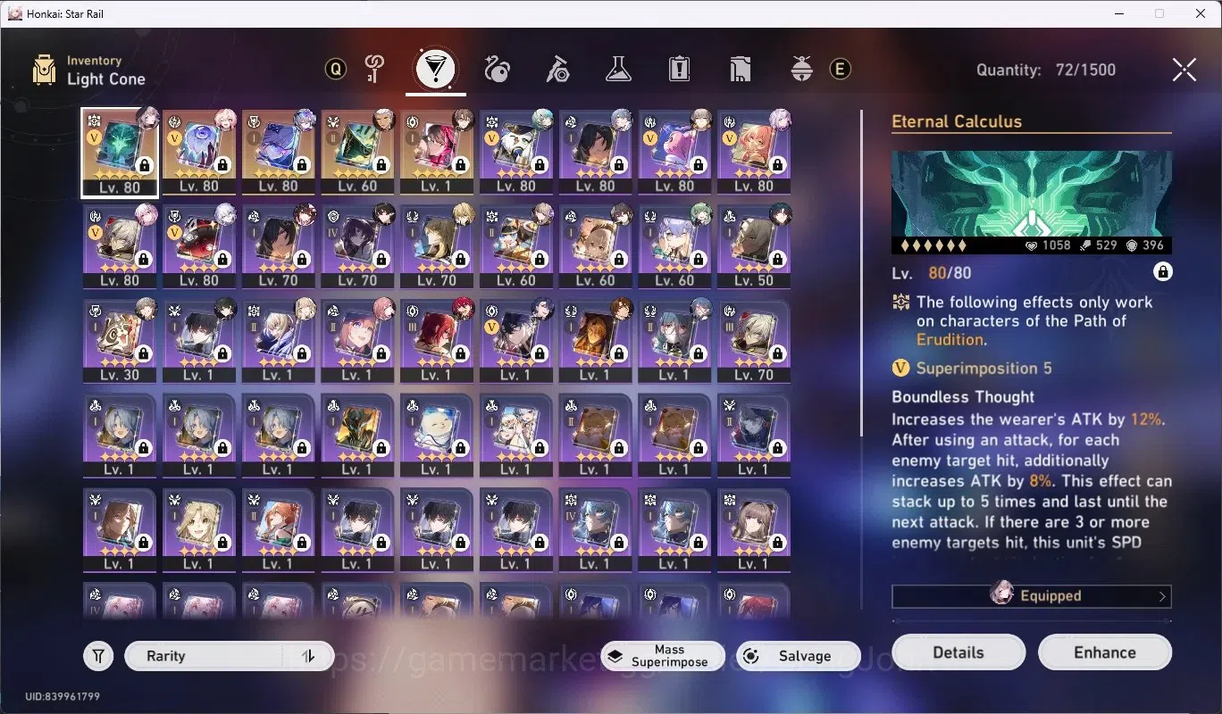 Honkai Star Rail Accounts ASIA|TL 40|15 Char Limited[SilverWolfLv.999+Sign], image 11