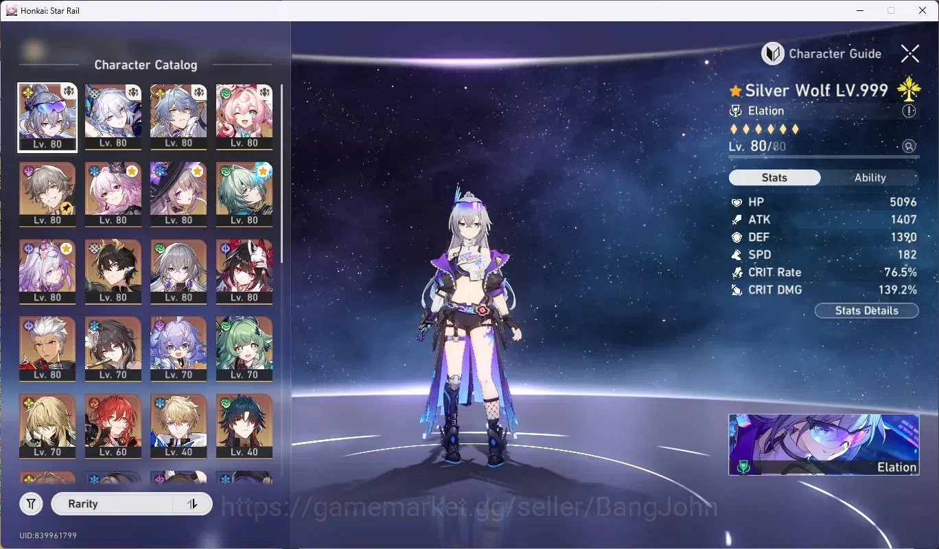 Honkai Star Rail Accounts ASIA|TL 40|15 Char Limited[SilverWolfLv.999+Sign], image 2
