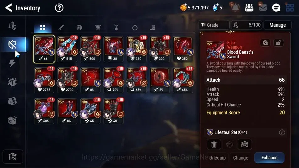 Epic Seven Accounts GLOBAL Unverif|New Era|3 ML(Rhianna&Luciella,Maid  image 9