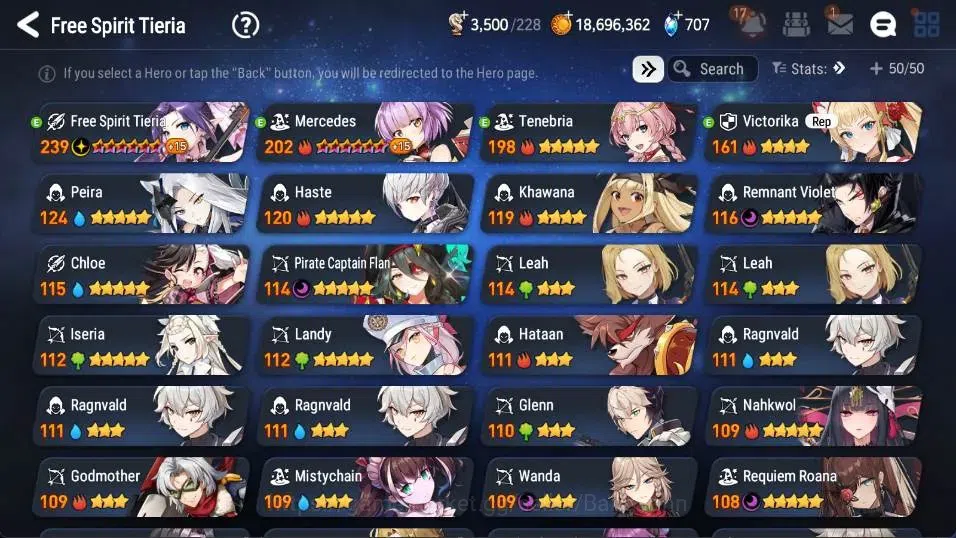 Epic Seven Accounts Global | 7ML(E. Ilynav,LC Bellona R.Light,R.Violet image 8
