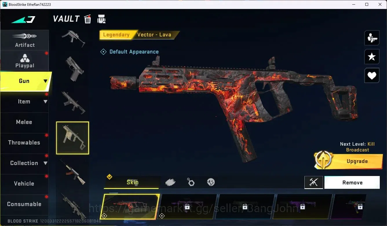Blood Strike Accounts ASIA | Ultra M4A1-Apocalypse|2 Legendary Gun| 1 Na image 3